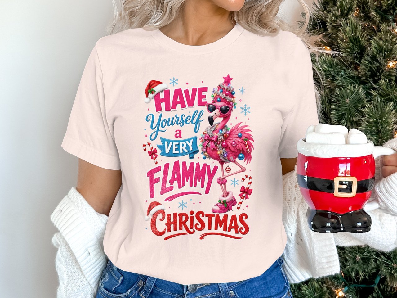 Have A Very Flammy Christmas Tee