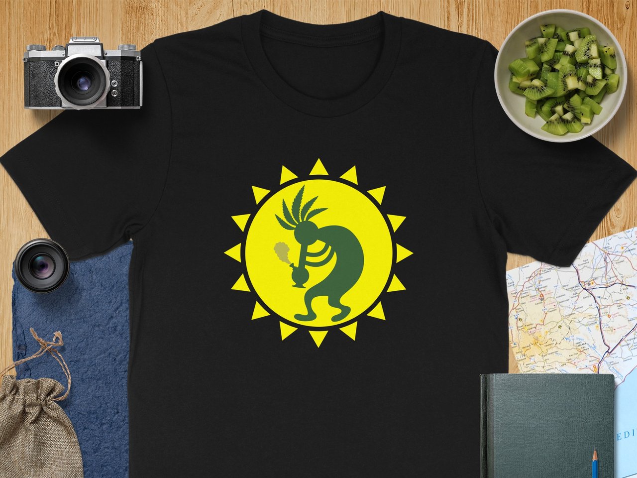 Stoner Kokopelli Sun Tee