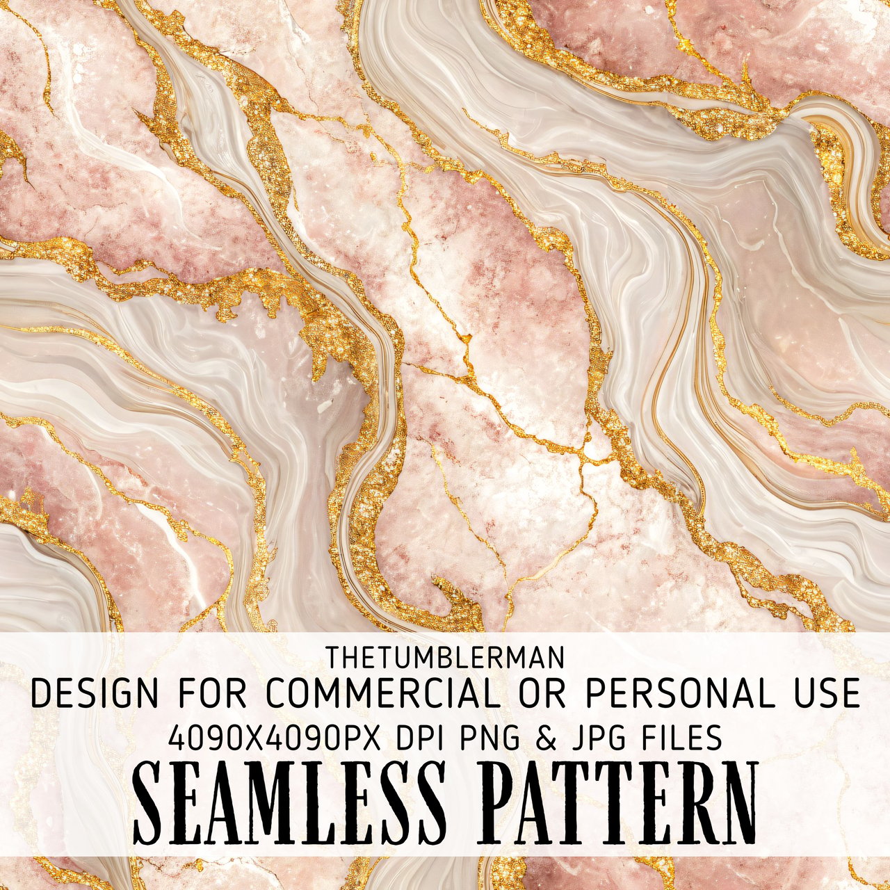Rose Gold Marble Tumbler, Digital Paper, Watercolor Flower Backgrounds, Floral Junk Journal Pages, Printable Tumbler png, Scrapbooking Paper