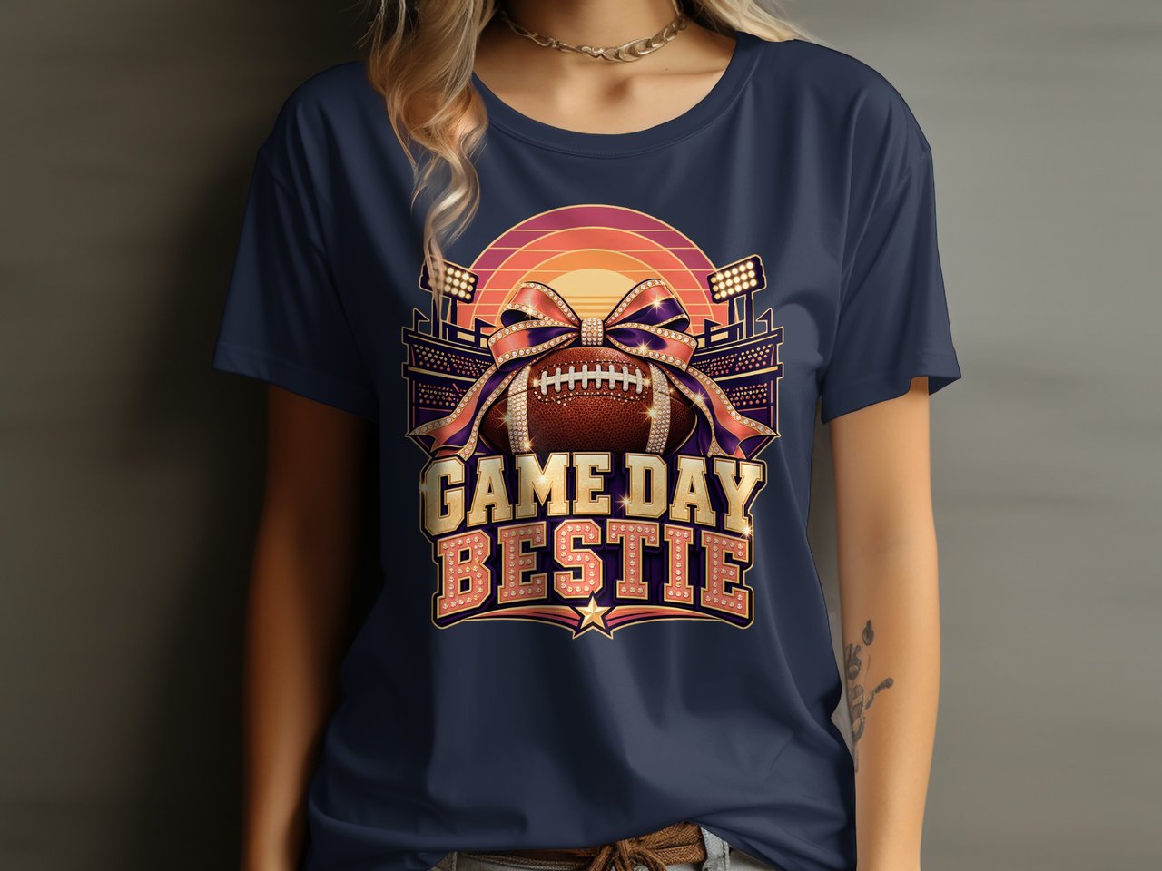 Game Day Bestie Tee or Sweatshirt