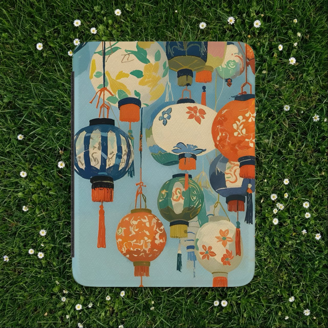 Hanging Paper Lanterns Kindle Case