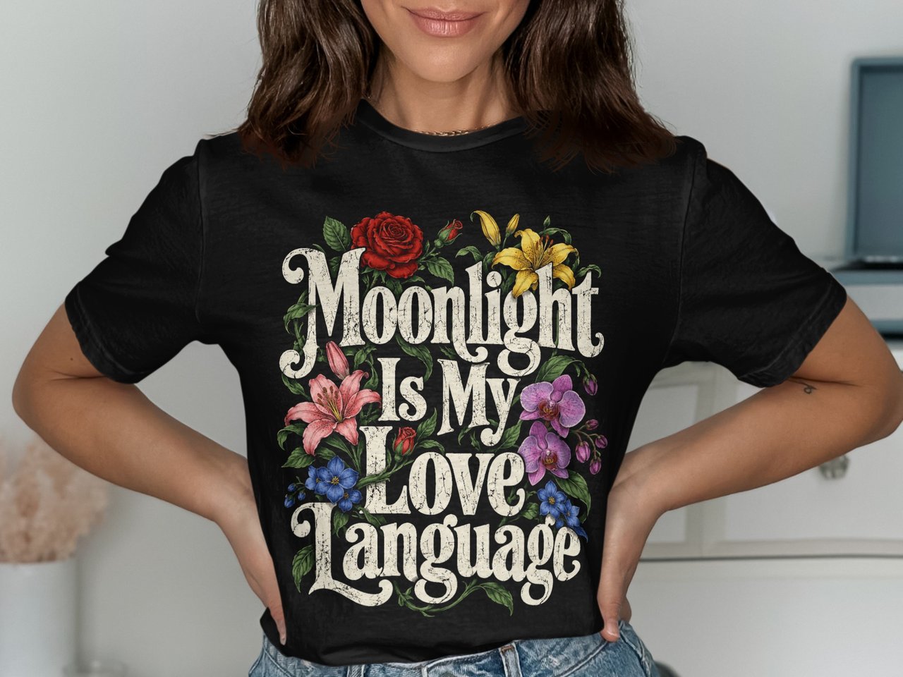 Moonlight Is My Love Language Tee or Sweatshirt