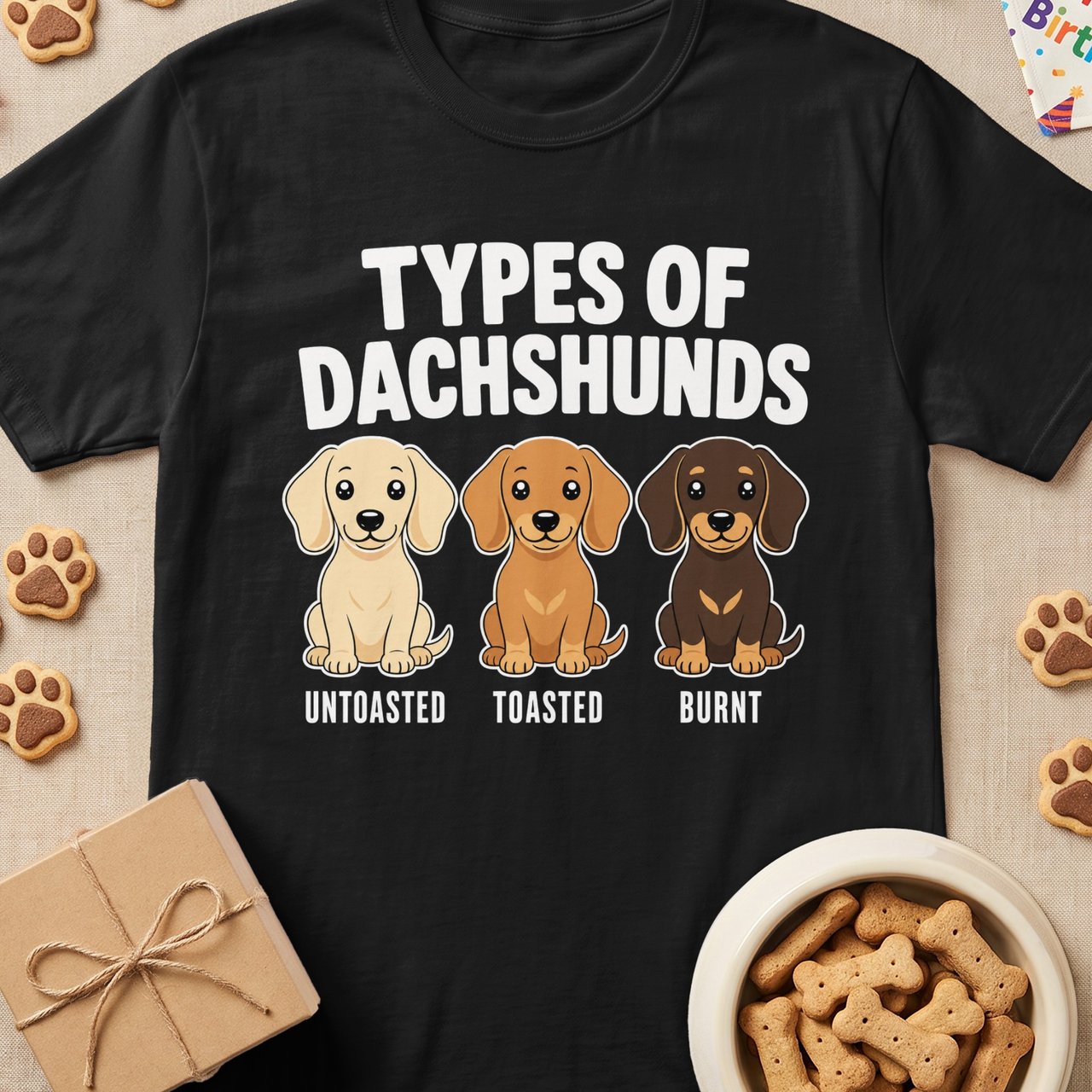 Types of Dachshunds Tee
