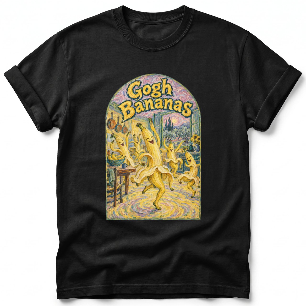 Gogh Bananas ~ Comfort Colors Premium Tee