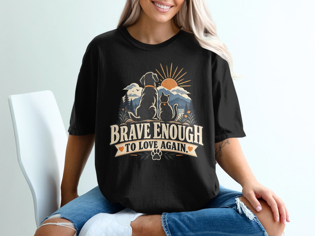 Brave Enough To Love Again Tee