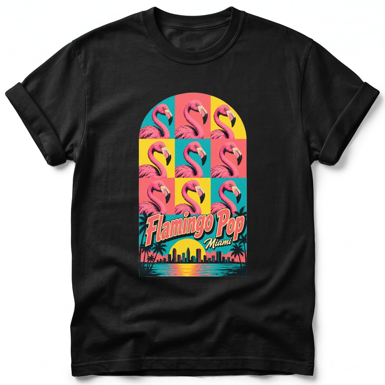 Flamingo Pop ~ Comfort Colors Premium Tee