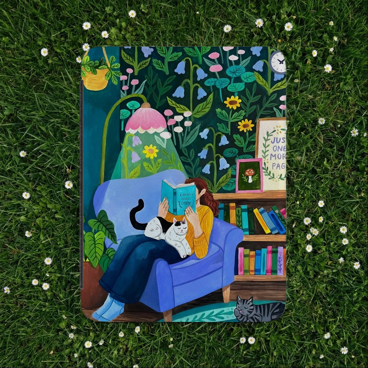 Cozy Reading Nook Kindle Case