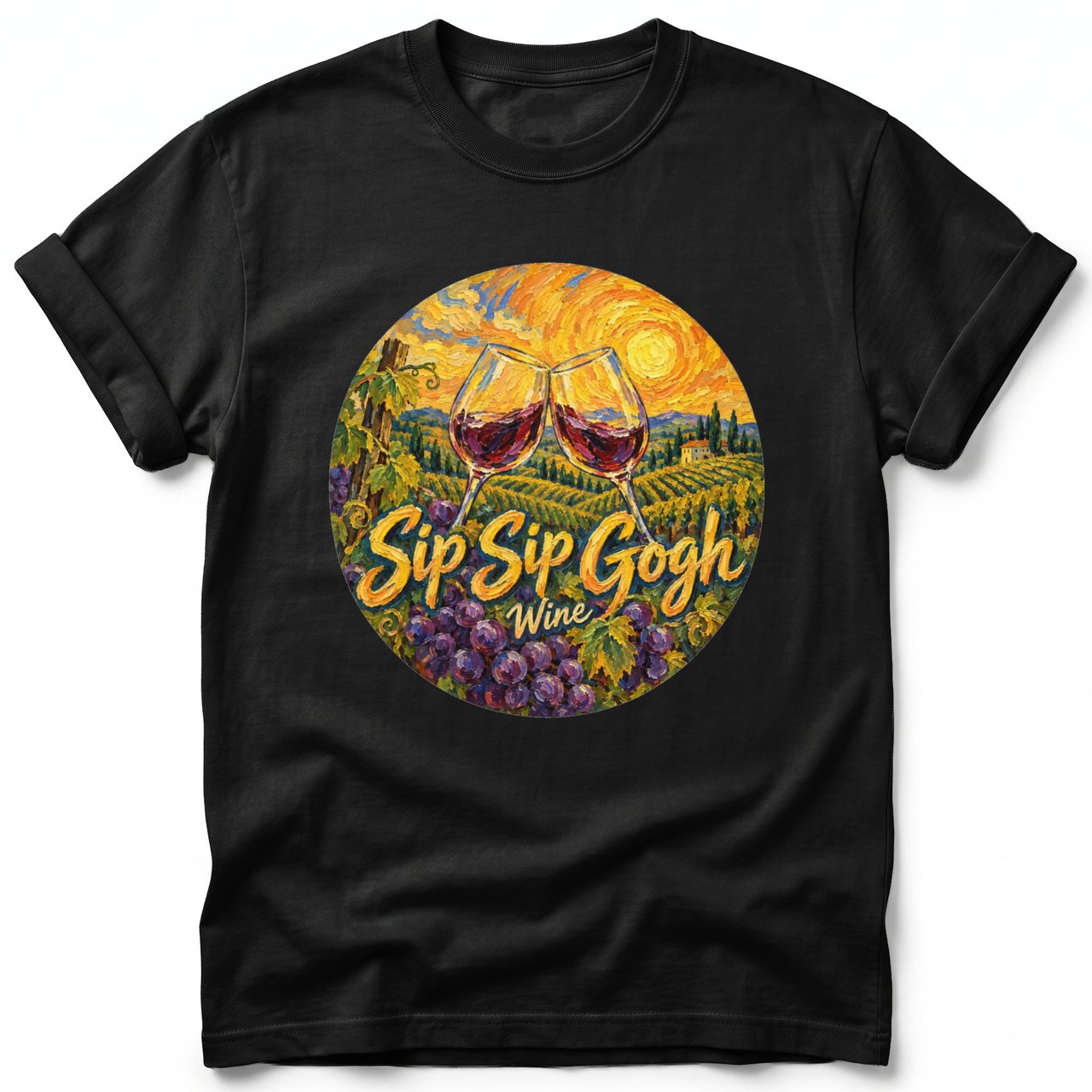 Sip Sip Gogh ~ Comfort Colors Premium Tee