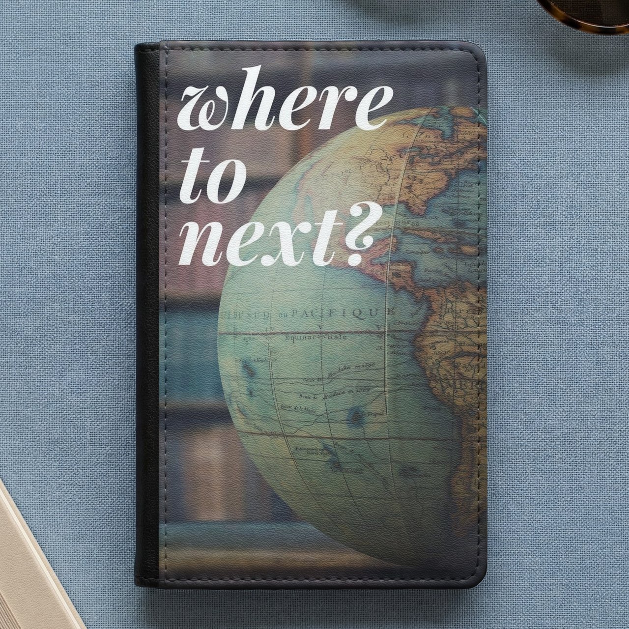 Where To Next Passport Cover