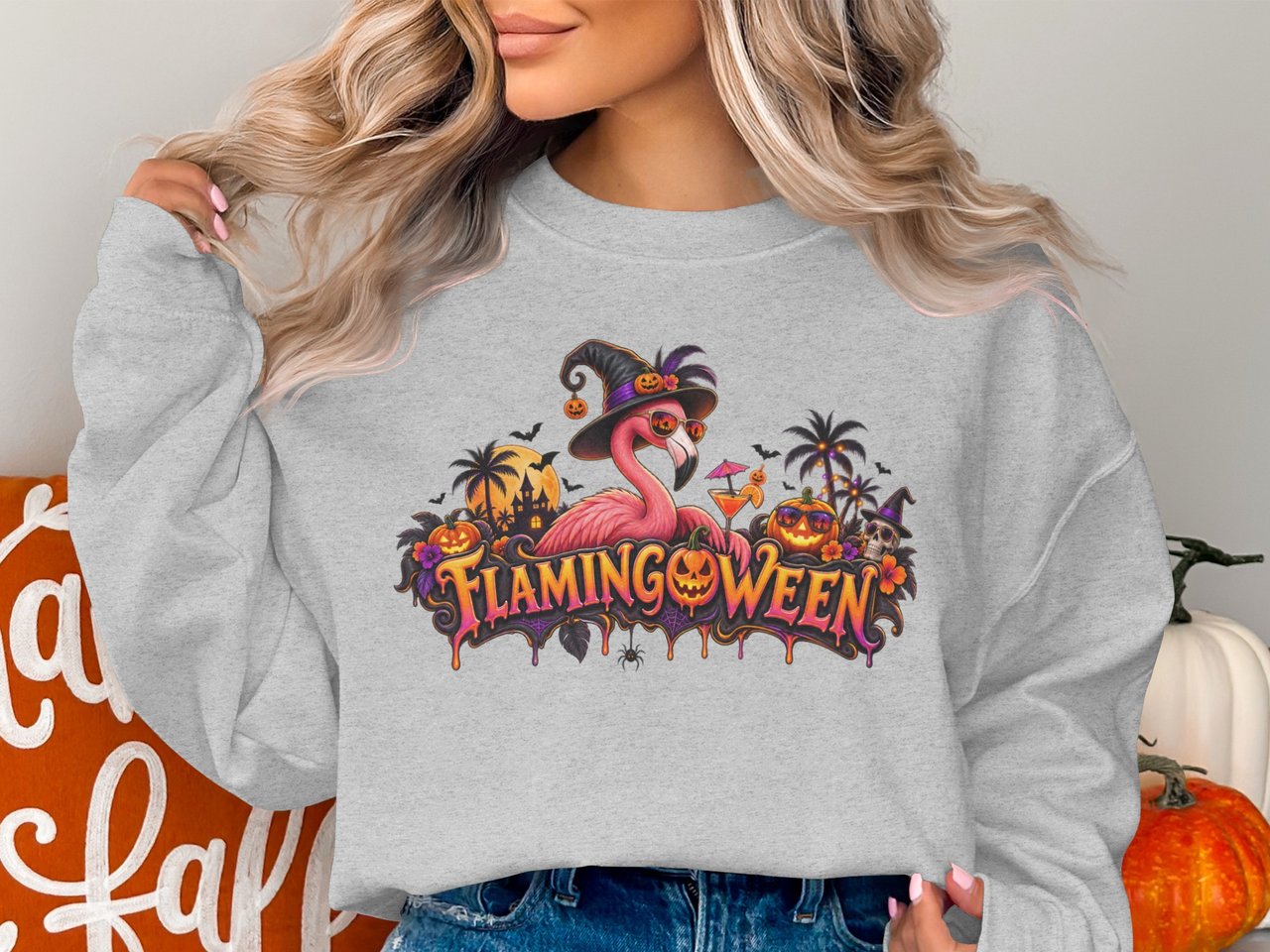 Flamingoween Sweatshirt