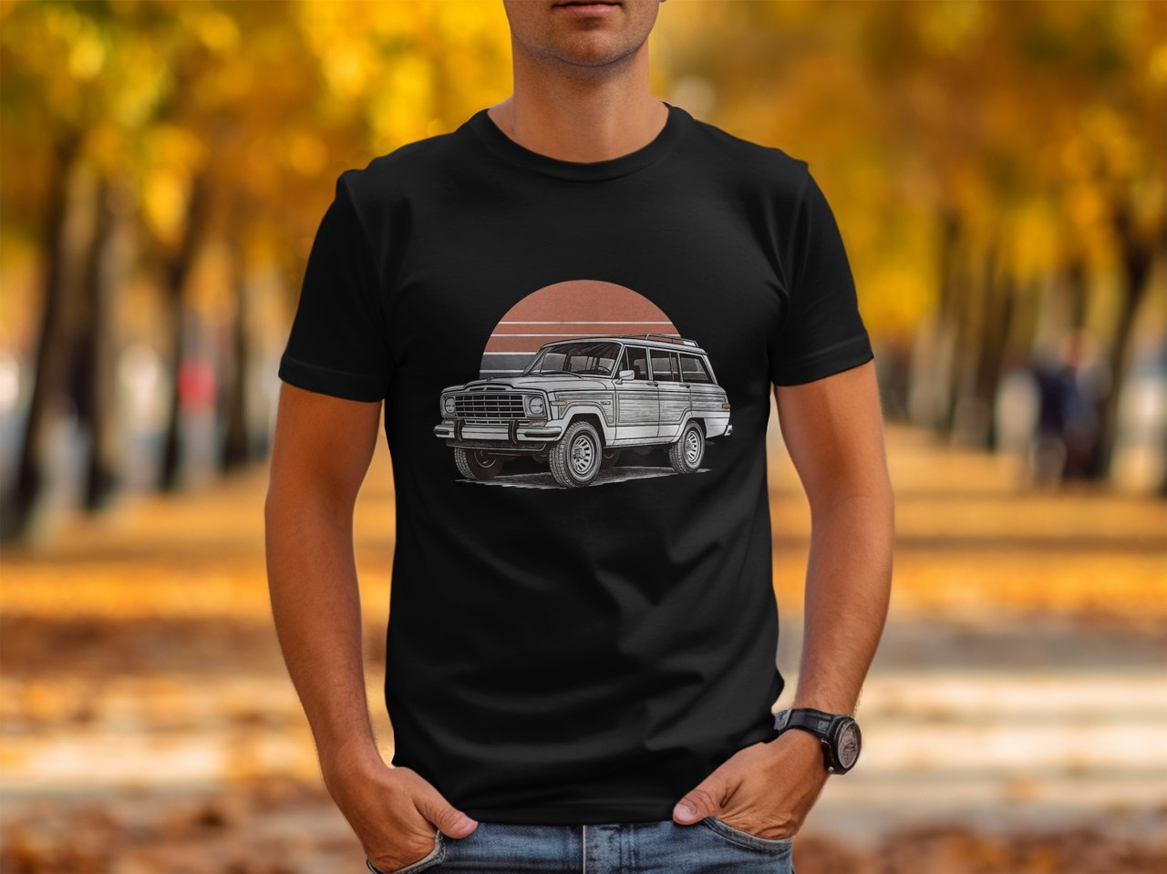 Grand Wagoneer T Shirt, Woody Tee, FSJ Shirt, Classic Car Tee, Vintage SUV Shirt, Retro Automotive Gift, Off Roading T Shirt, Car Enthusiast