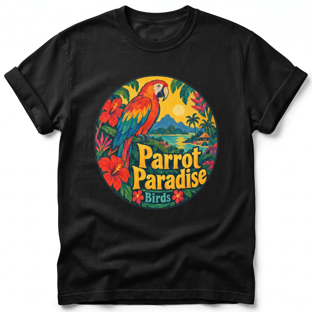 Parrot Paradise ~ Comfort Colors Premium Tee