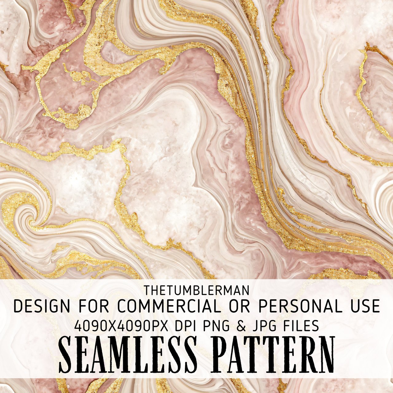 Rose Gold Marble Tumbler Design, Digital Download, Watercolor Flower Backgrounds, Floral Junk Journal Pages, Printable tumbler png