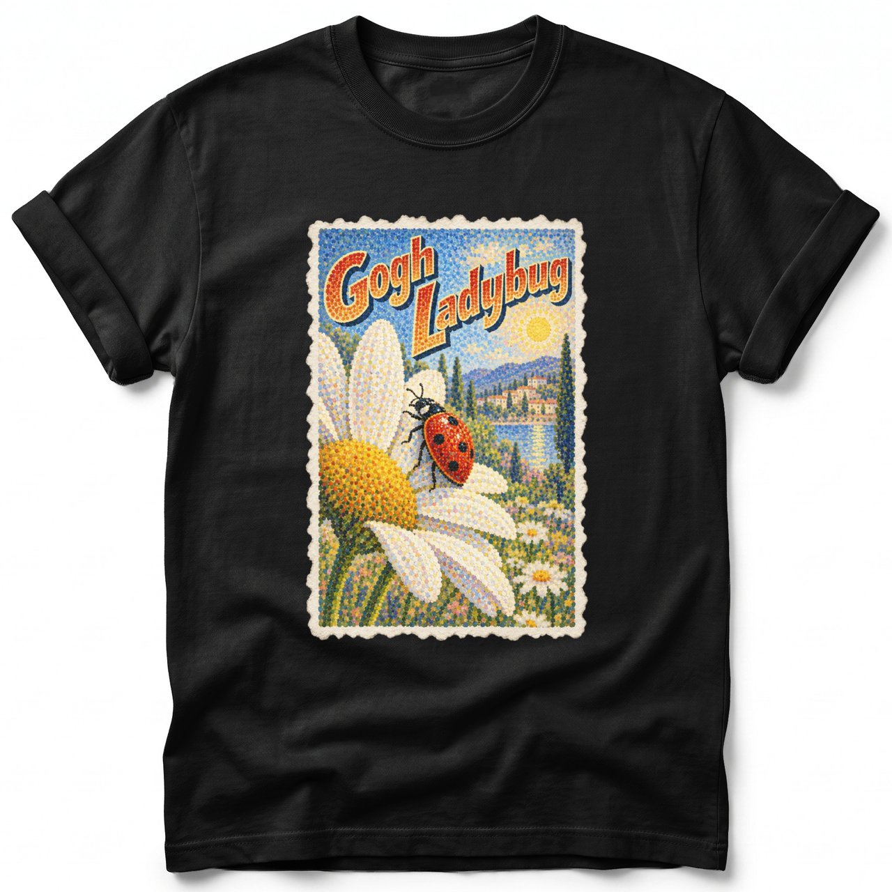 Gogh Ladybug ~ Comfort Colors Premium Tee