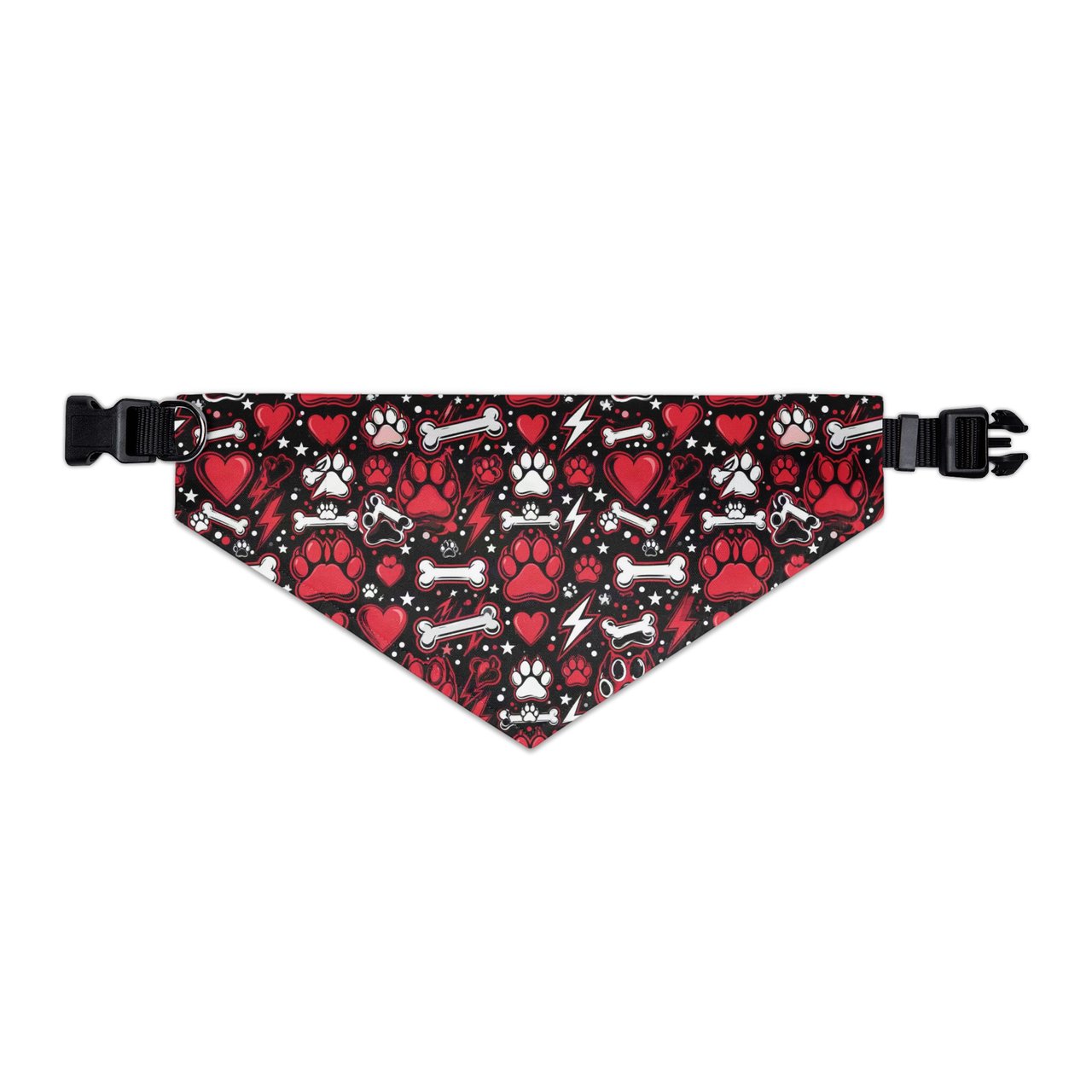 Punk Paws Pet Bandana | Rock Dog Bandana | Bold Dog Accessory | Dog Mom Gift