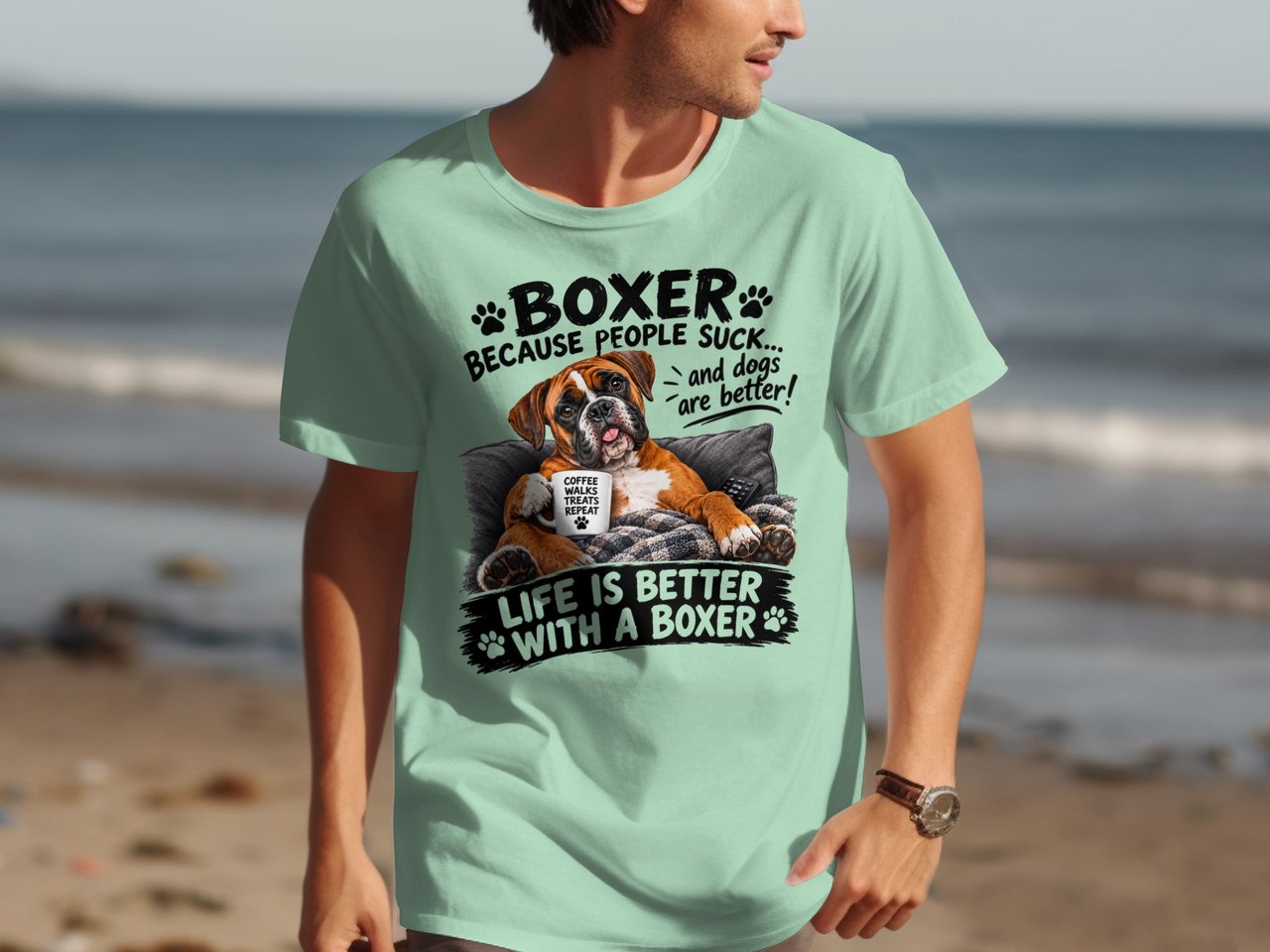 Life Is Better With A Boxer Tee