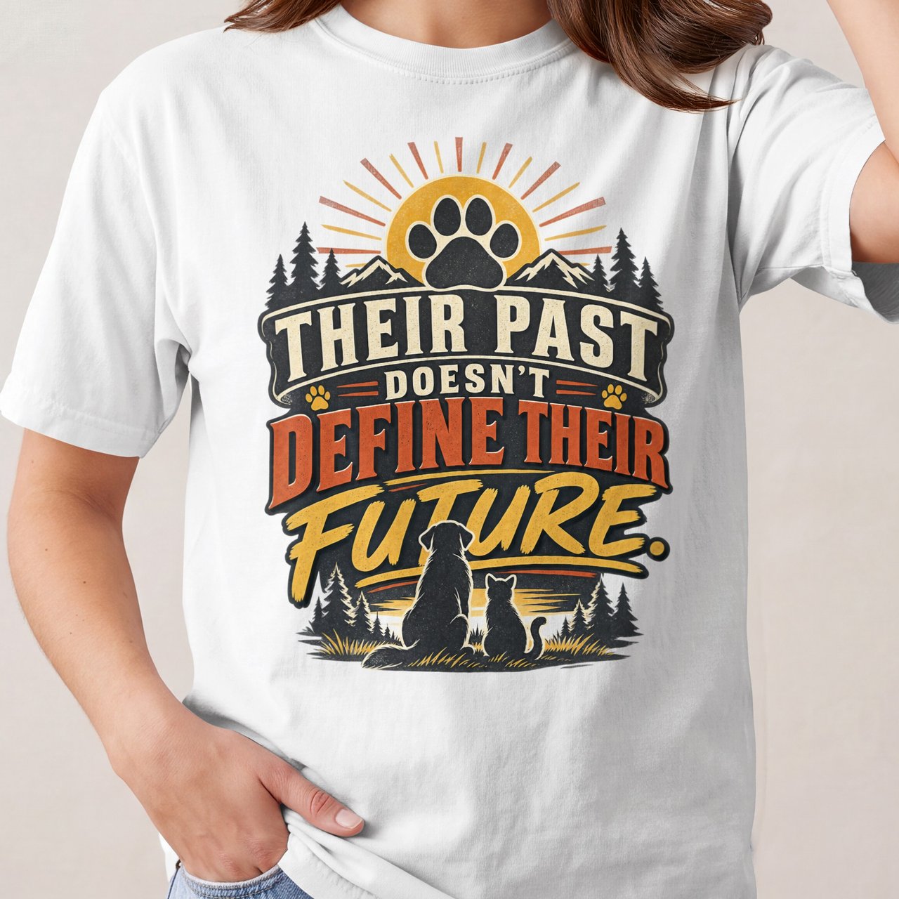 Their Past Doesn't Define Their Future Tee