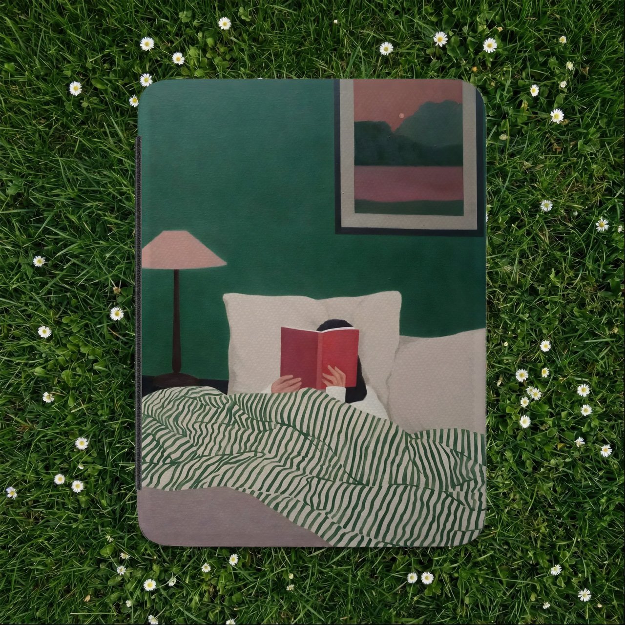 Reading in Bed Kindle Case