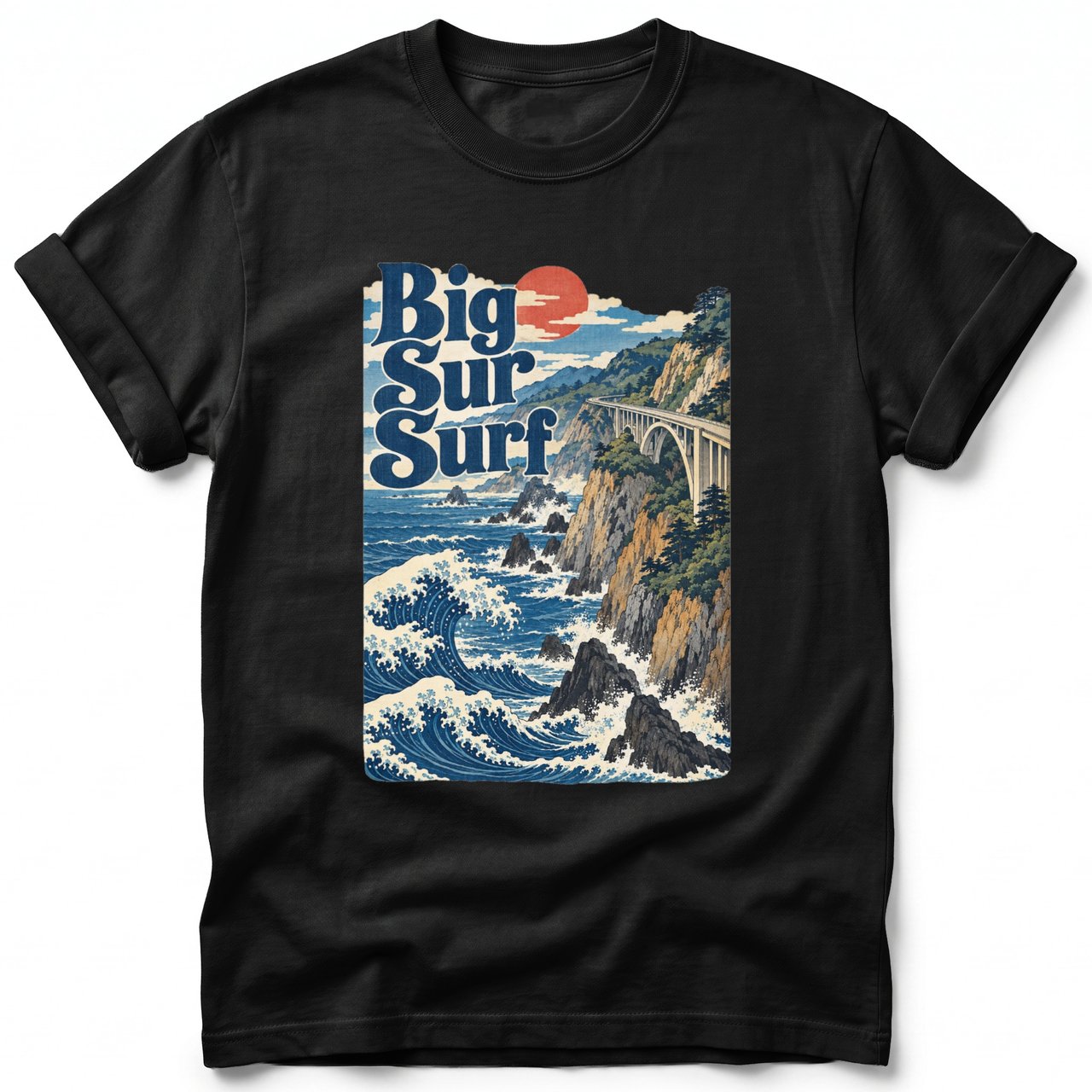 Big Sur Surf ~ Comfort Colors Premium Tee