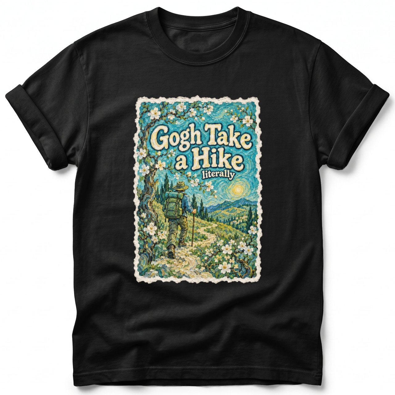 Gogh Take a Hike ~ Comfort Colors Premium Tee