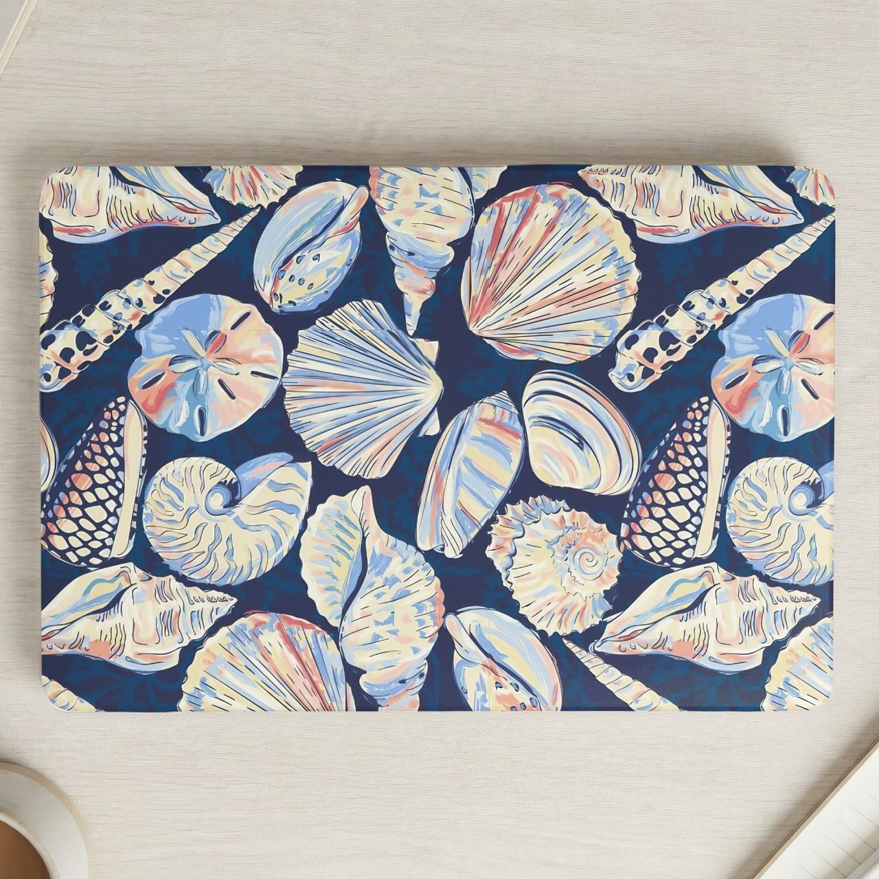 Coastal Seashells MacBook Case