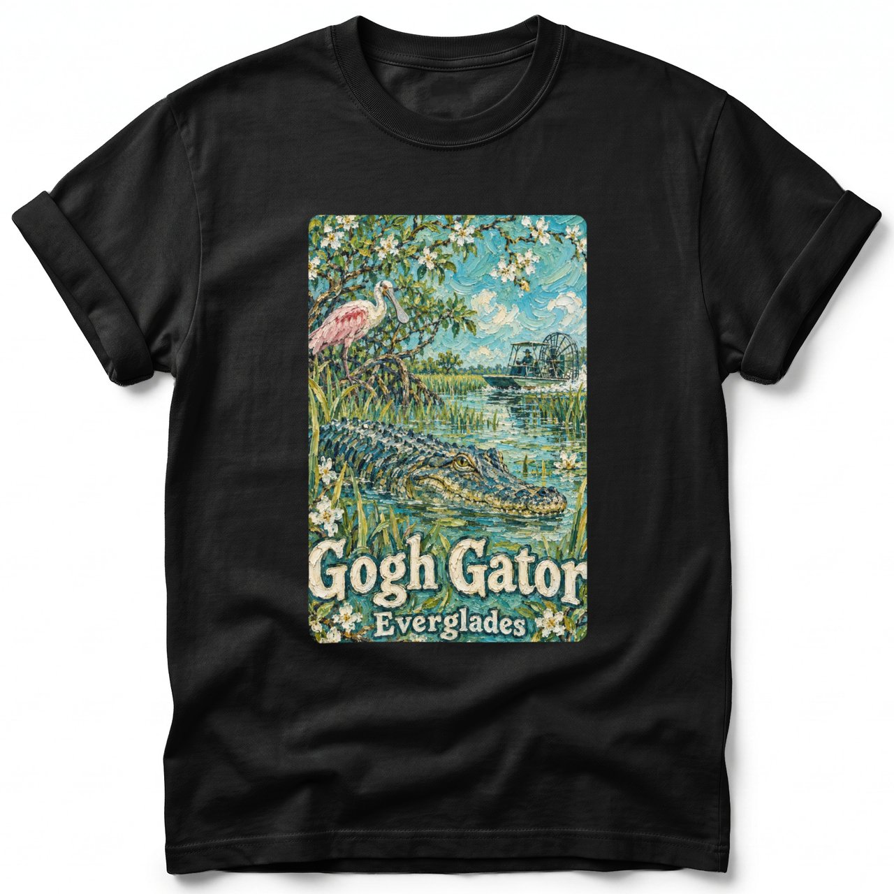 Gogh Gator ~ Comfort Colors Premium Tee