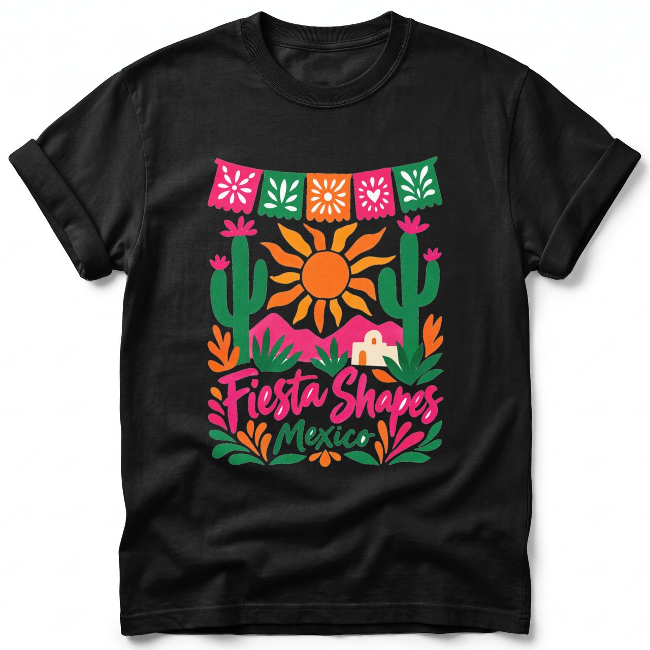 Fiesta Shapes ~ Comfort Colors Premium Tee
