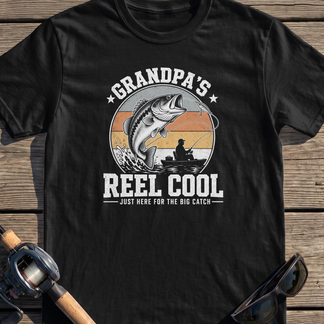 Grandpa's Reel Cool T-Shirt
