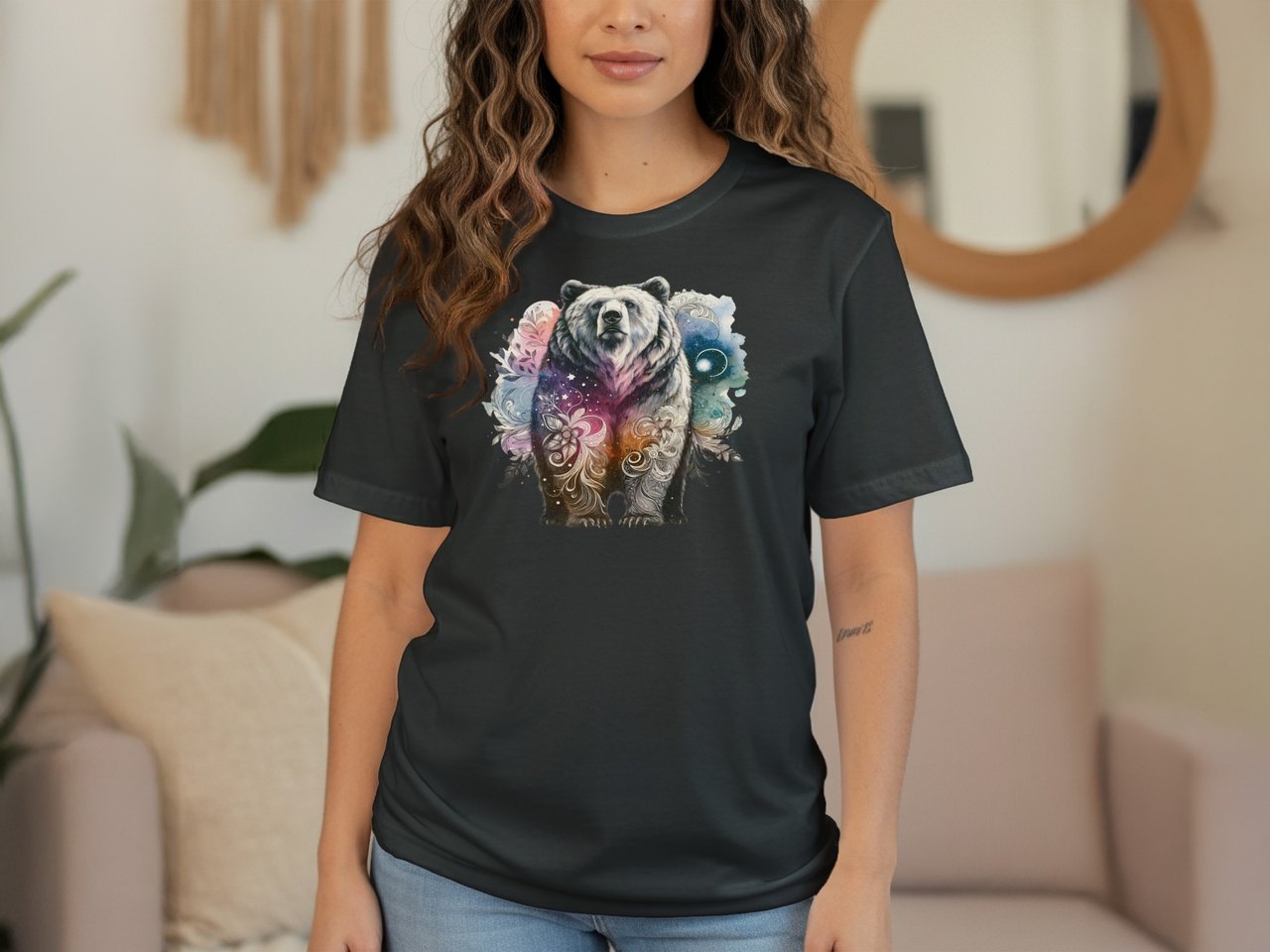 Cosmic Bear Spirit T-Shirt