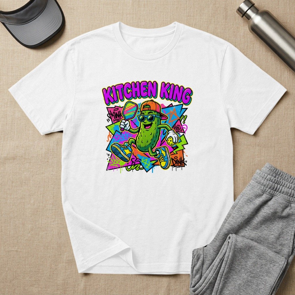 Kitchen King Pickleball Tee