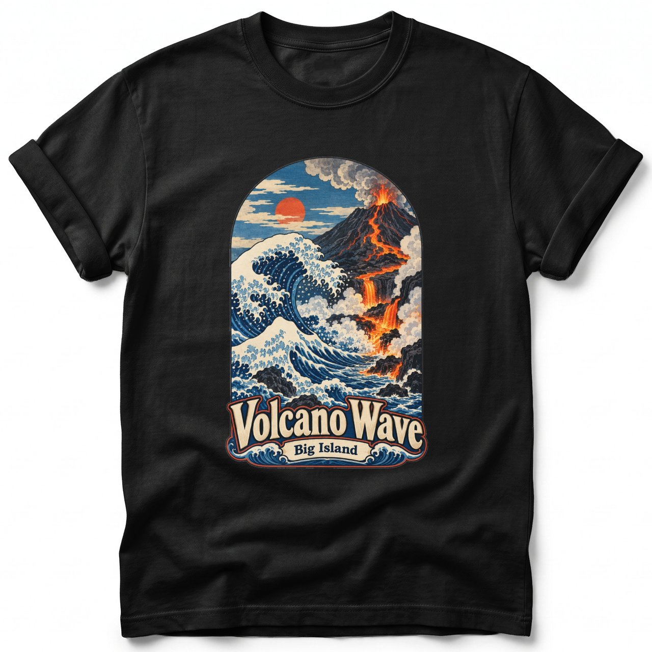 Volcano Wave ~ Comfort Colors Premium Tee