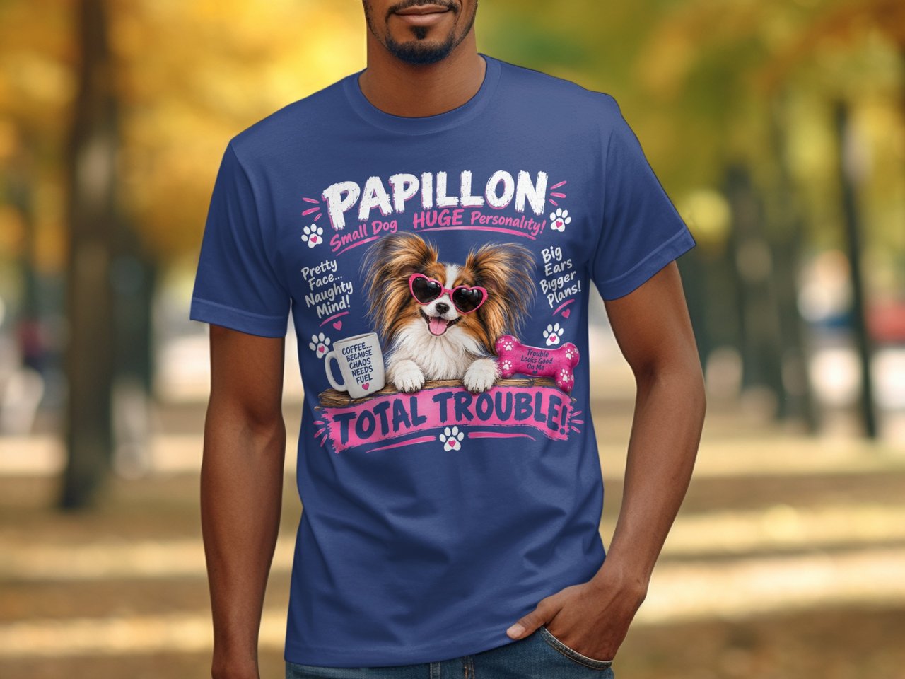 Papillon Total Trouble Tee