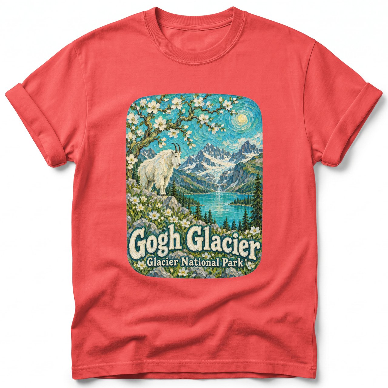Gogh Glacier ~ Comfort Colors Premium Tee