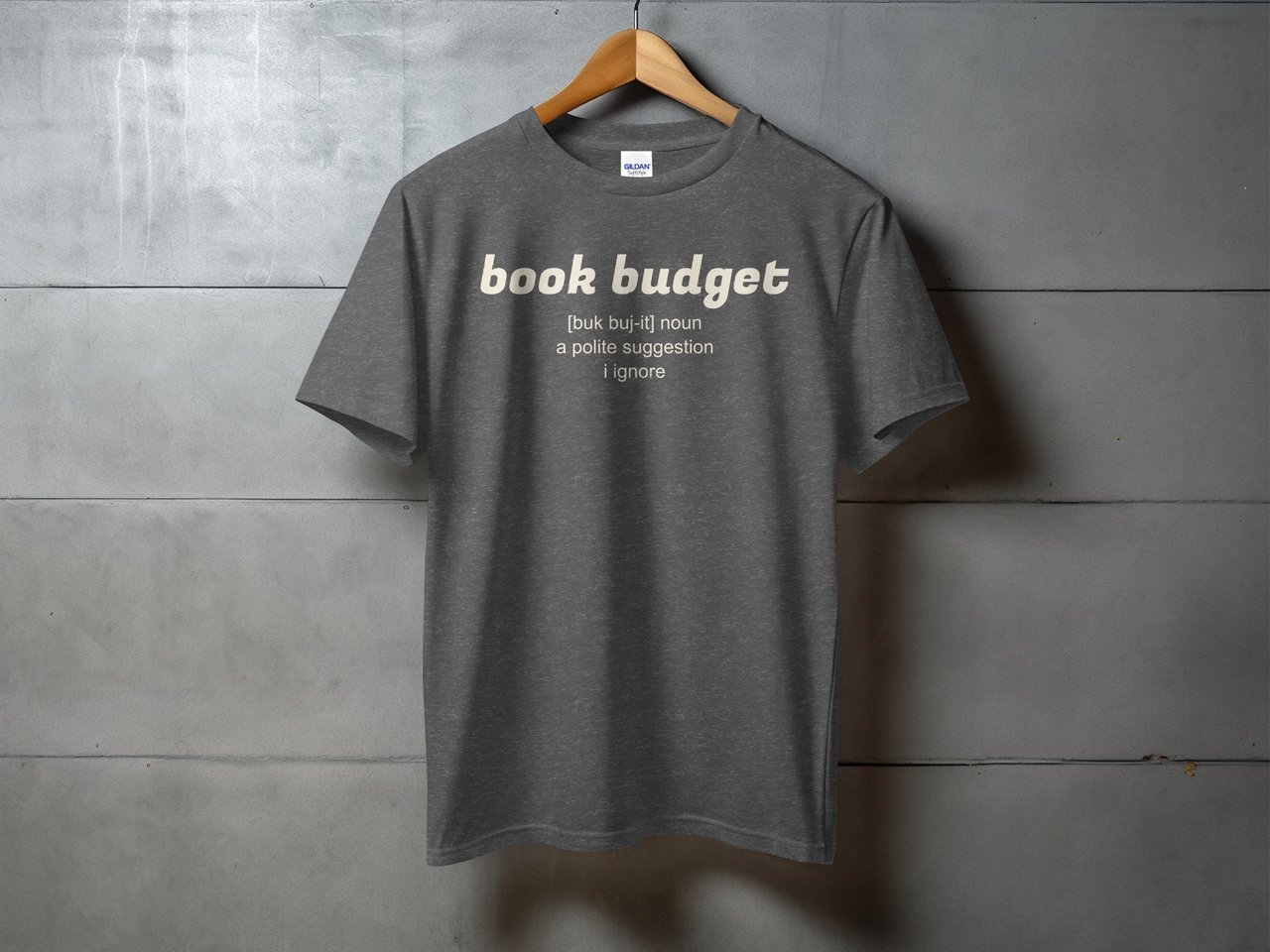 Book Budget Definition Tee