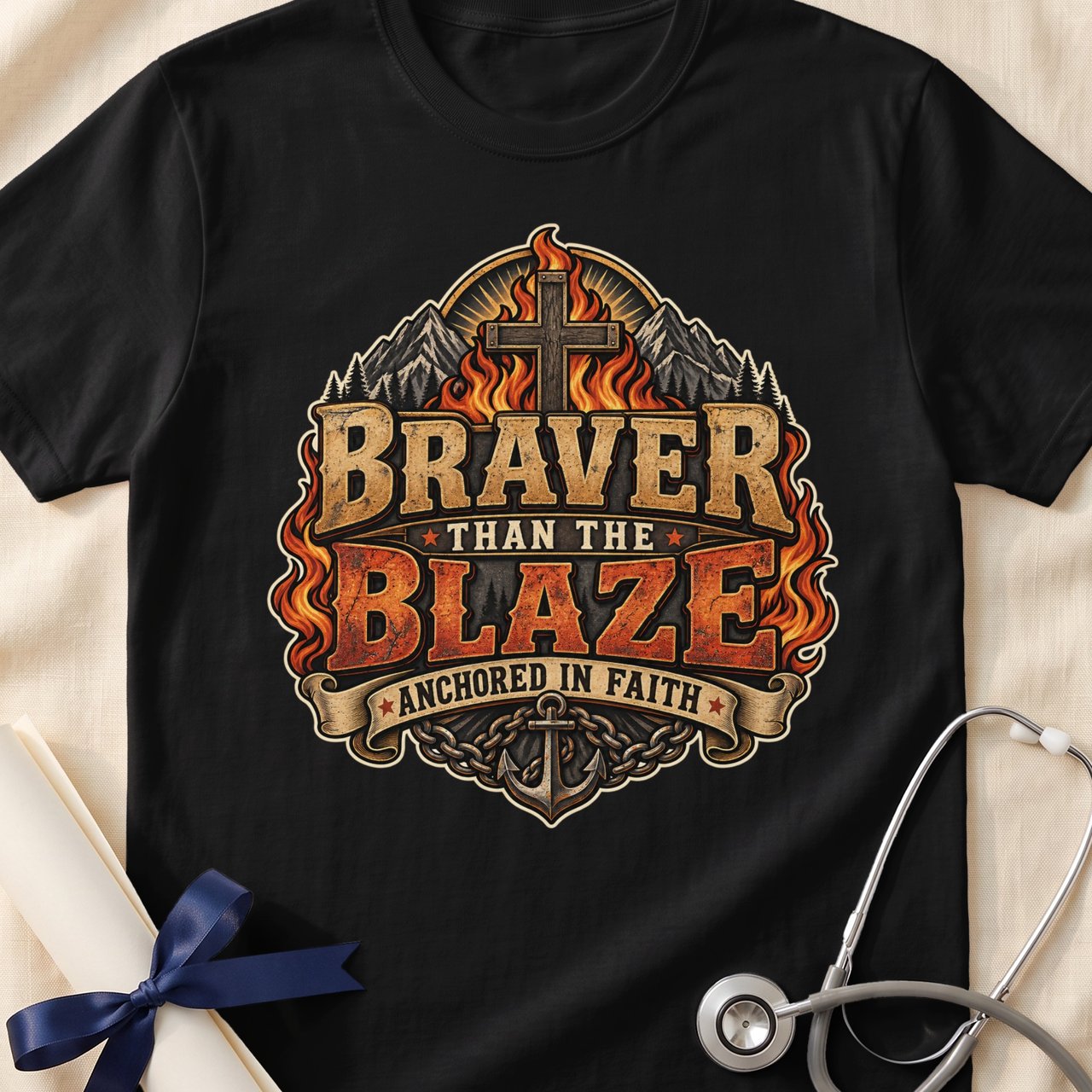 Braver Than the Blaze Tee