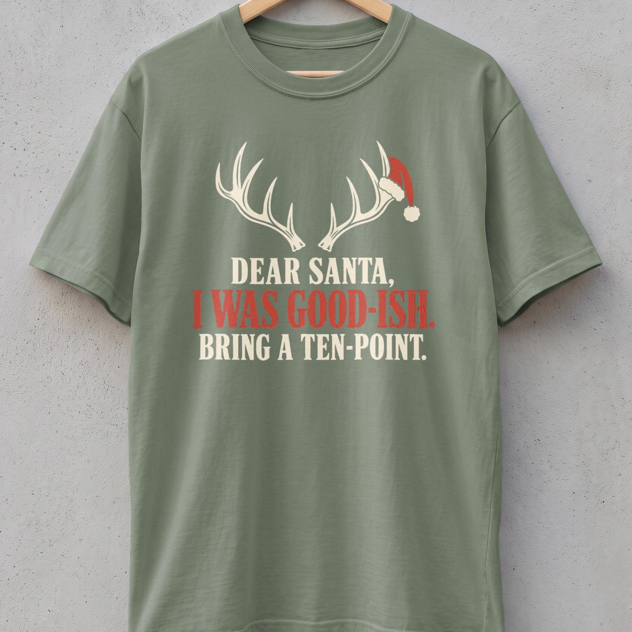 Dear Santa Bring A Ten-Point Tee