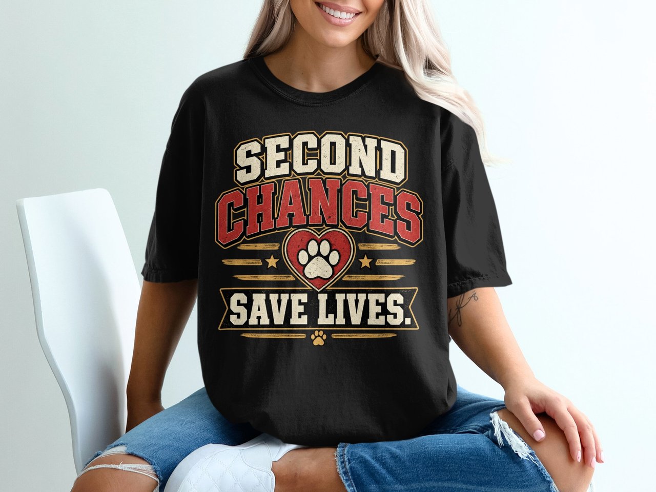 Second Chances Save Lives Tee