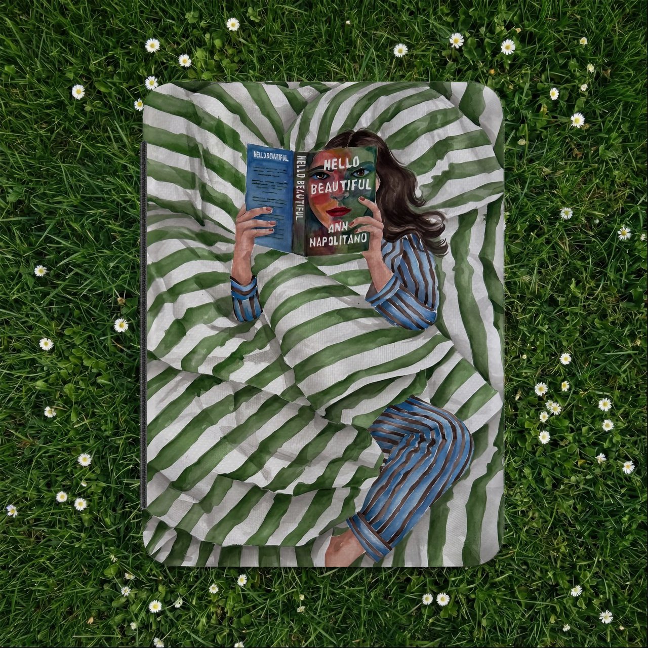 Reading in Bed Kindle Case