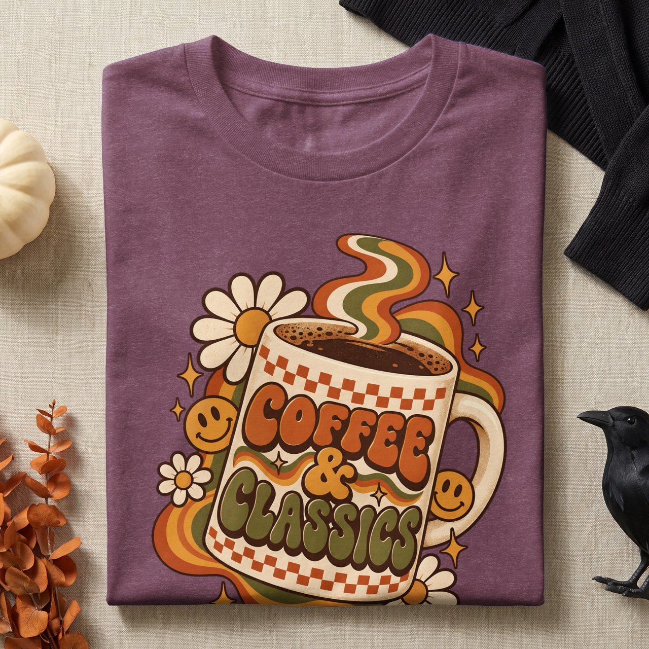 Coffee and Classics Tee or Sweatshirt