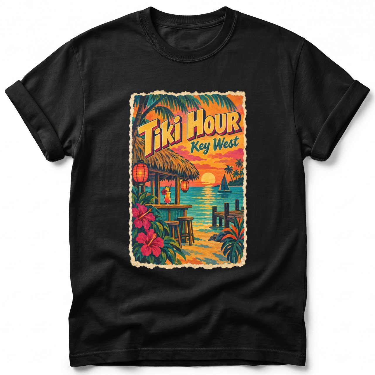 Tiki Hour ~ Comfort Colors Premium Tee