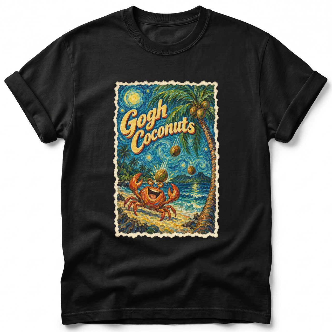 Gogh Coconuts ~ Comfort Colors Premium Tee