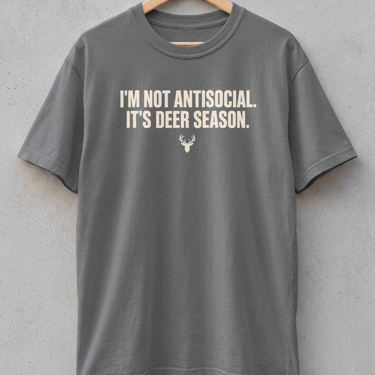 Not Antisocial Deer Season Tee