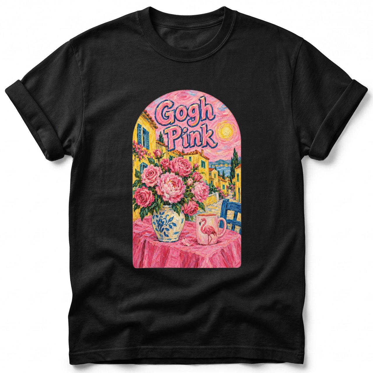 Gogh Pink ~ Comfort Colors Premium Tee