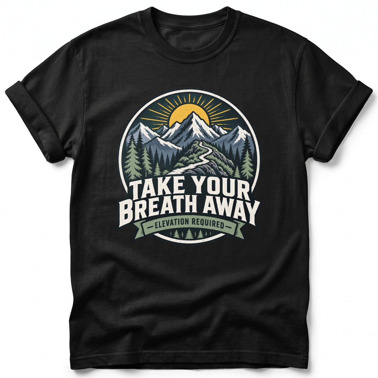 Take Your Breath Away Mountain Tee