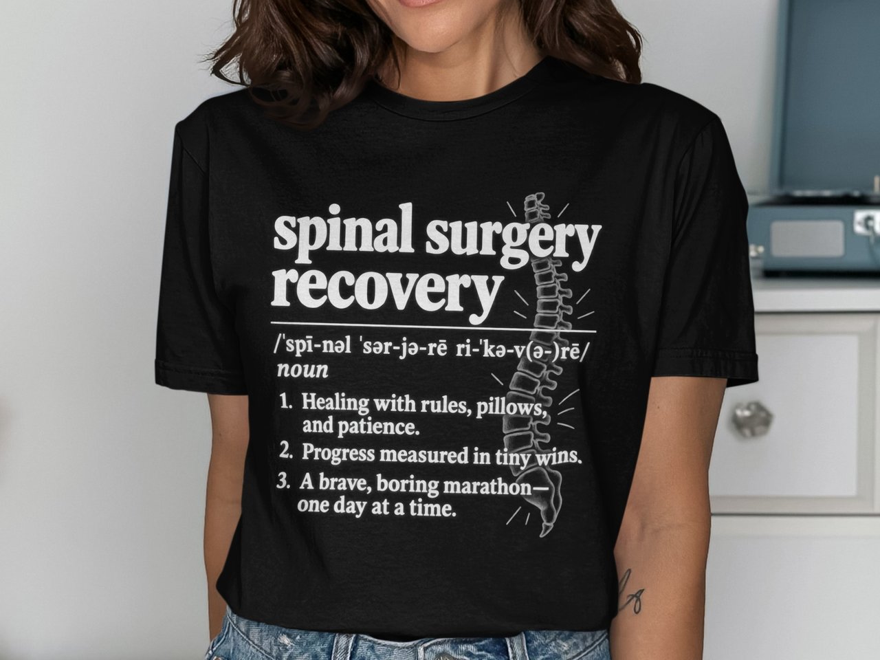 Spinal Surgery Recovery Tee