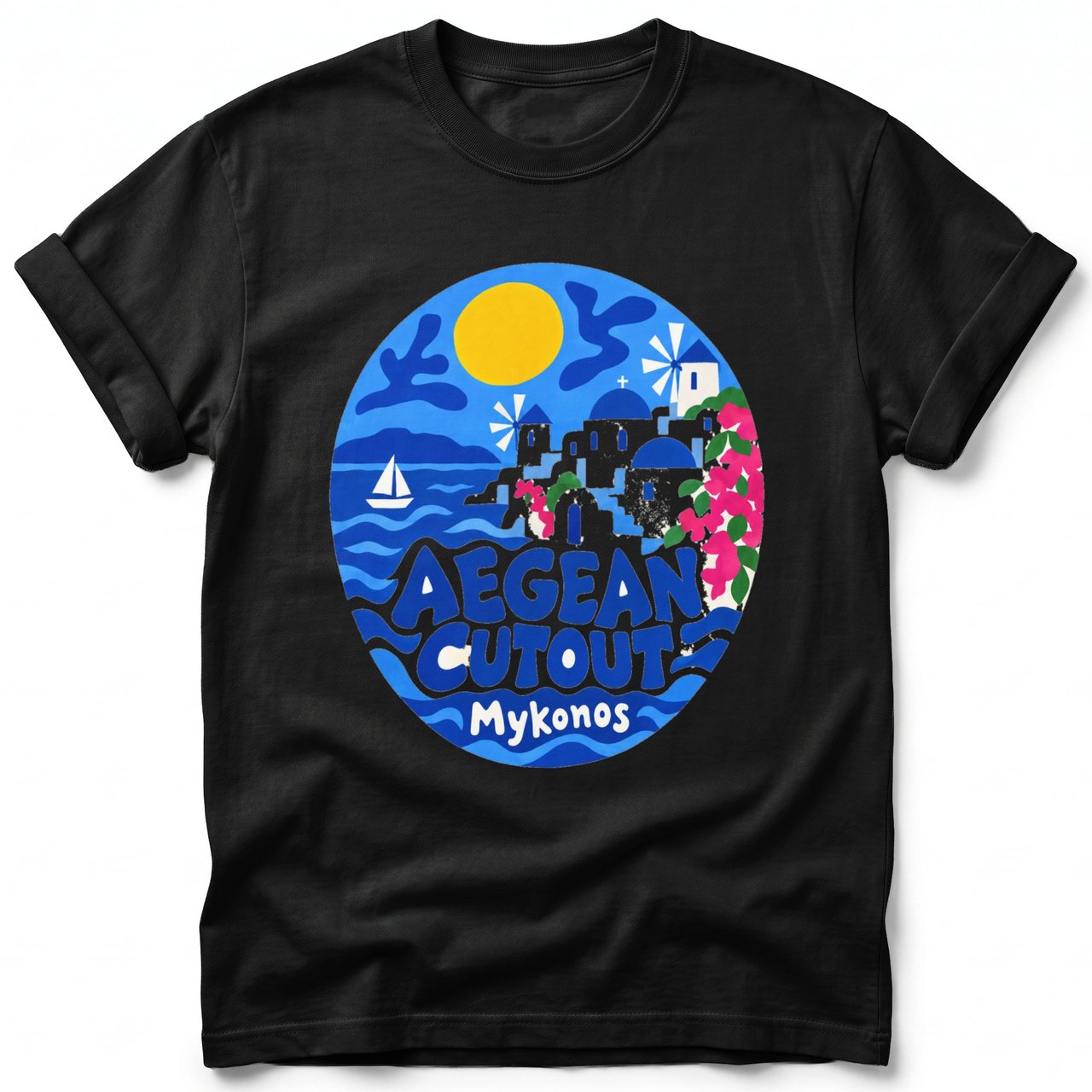 Aegean Cutout ~ Comfort Colors Premium Tee