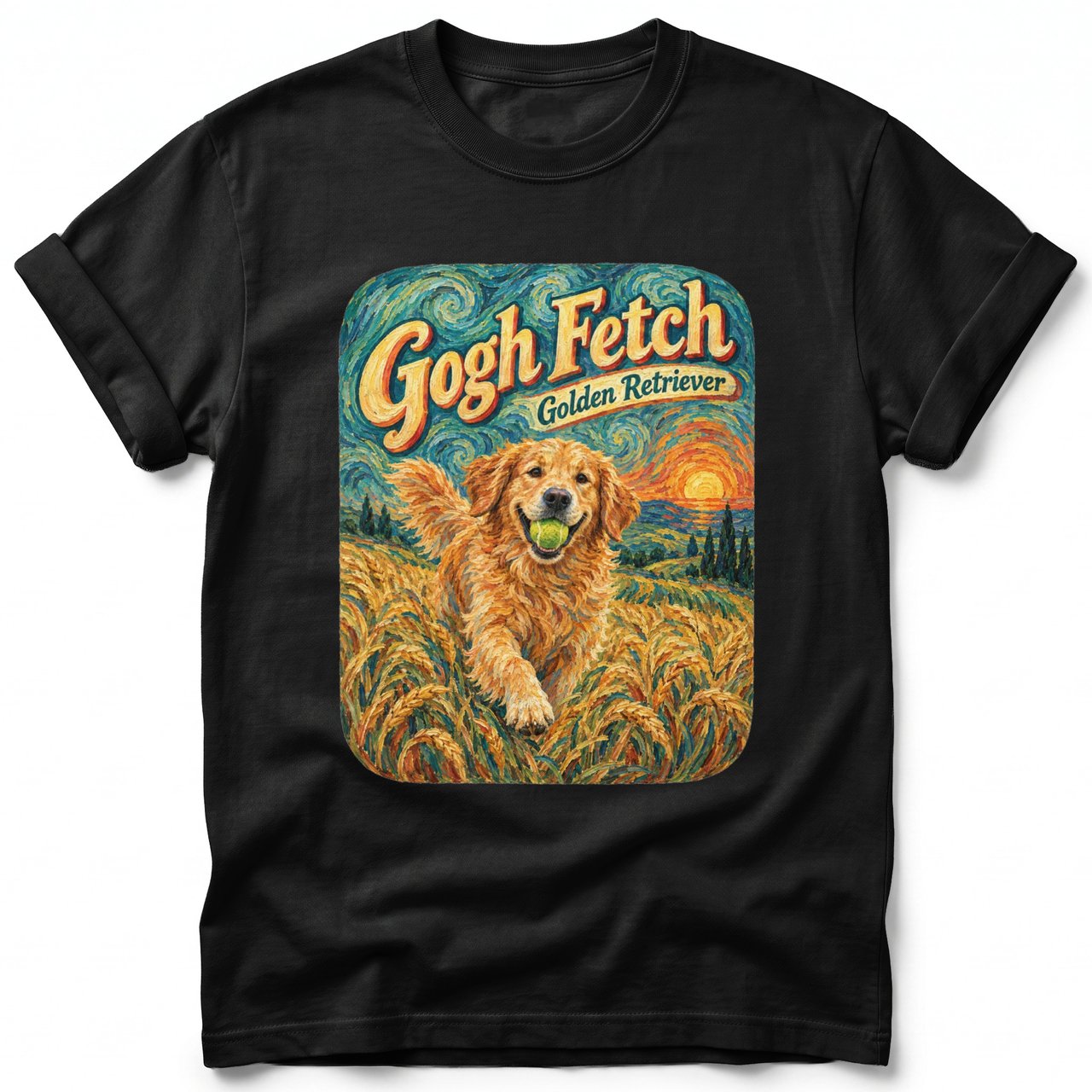 Gogh Fetch ~ Comfort Colors Premium Tee