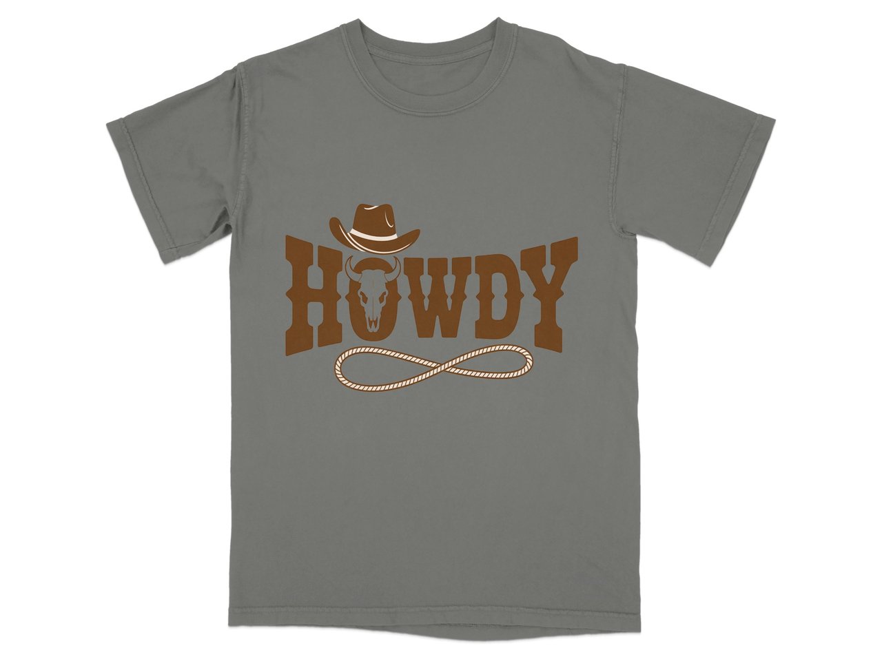 Howdy Western Skull Tee
