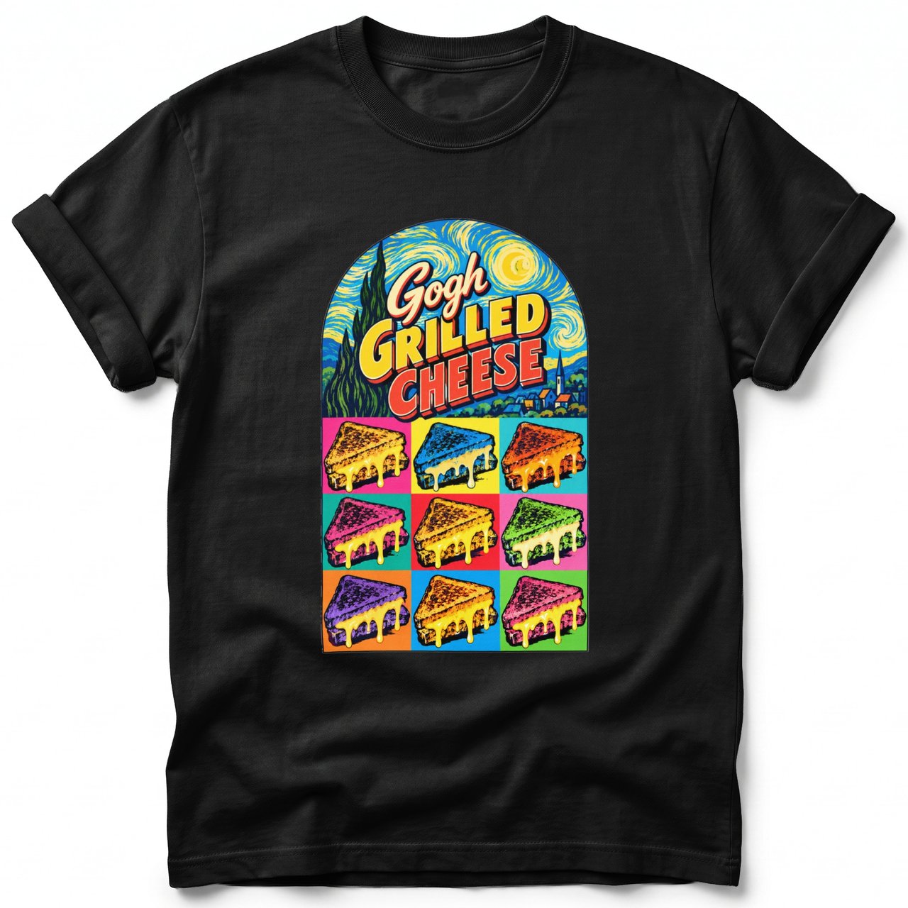 Gogh Grilled Cheese ~ Comfort Colors Premium Tee