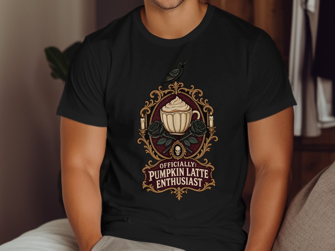 Pumpkin Latte Enthusiast Tee or Sweatshirt